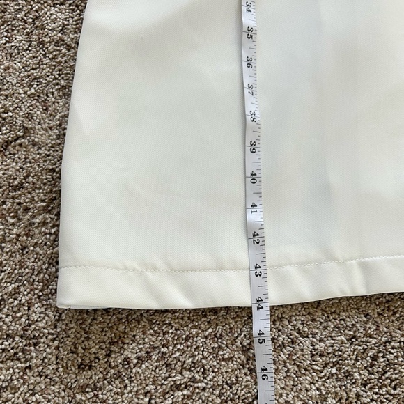 Bagatelle Double Breasted Off-white Trench Coat. Women’s Large - NWT - Picture 13 of 15